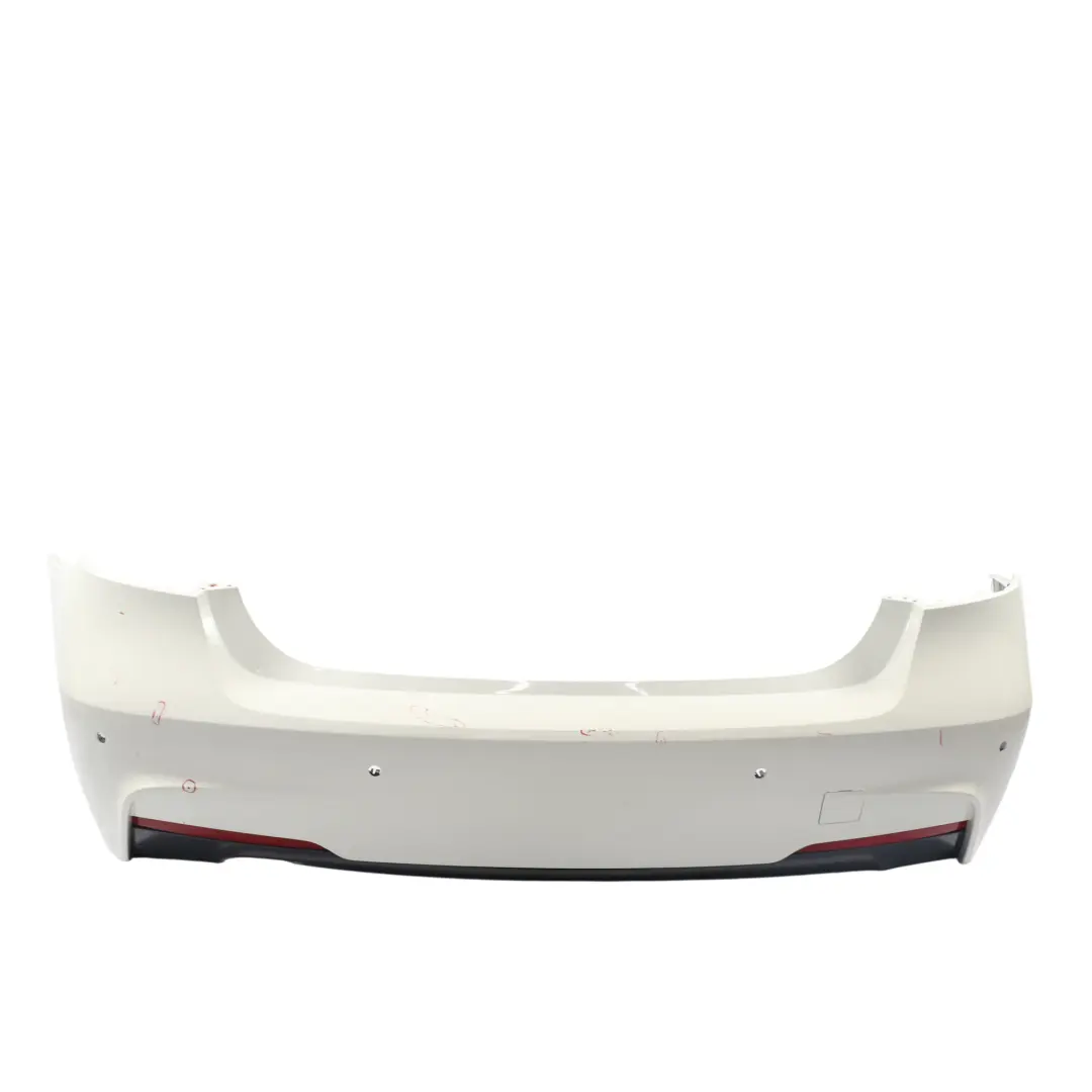 Bumper Trim Panel PDC Alpinweiss 3 Alpine White - 300 to BMW F30 M Sport Rear with Part number 8056497 BMW F30 M Sport Rear Bumper Trim Panel PDC Alpinweiss 3 Alpine White - 300 - SKU 8056497-AW1 - Part number 8056497