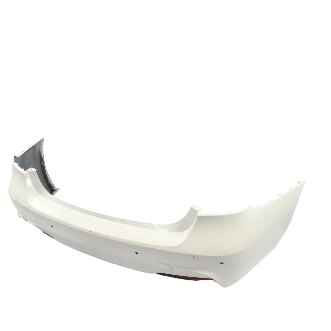 BMW F30 Zderzak Tylny PDC M-Pakiet Alpinweiss 3 Biały - 300 - SKU 8056497-AW1 - Numer Części 8056497