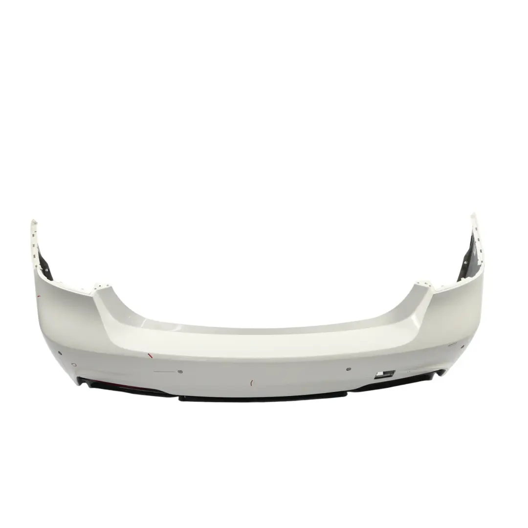 Bumper M Sport Trim Panel PDC Alpinweiss Alpine White - 300 to BMW F30 Rear with Part number 8056498 BMW F30 Rear Bumper M Sport Trim Panel PDC Alpinweiss Alpine White - 300 - SKU 8056498-AW - Part number 8056498