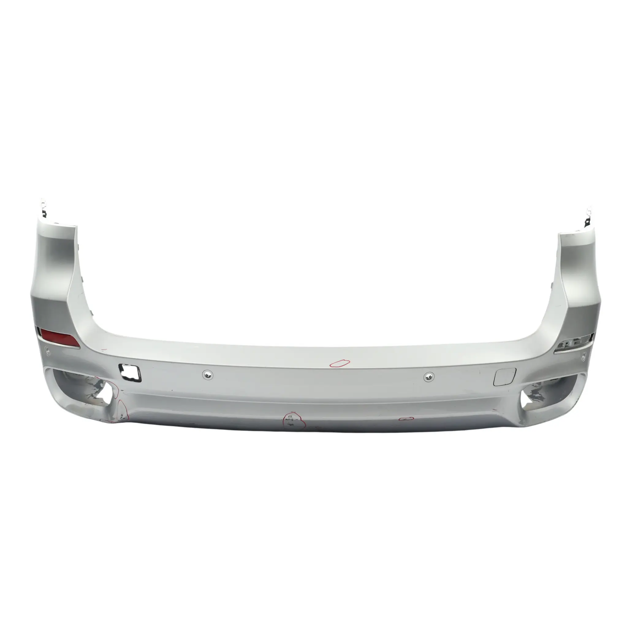 BMW X5 F15 Rear Bumper M Sport Trim Panel PDC Glacier Silver Metallic - A83 