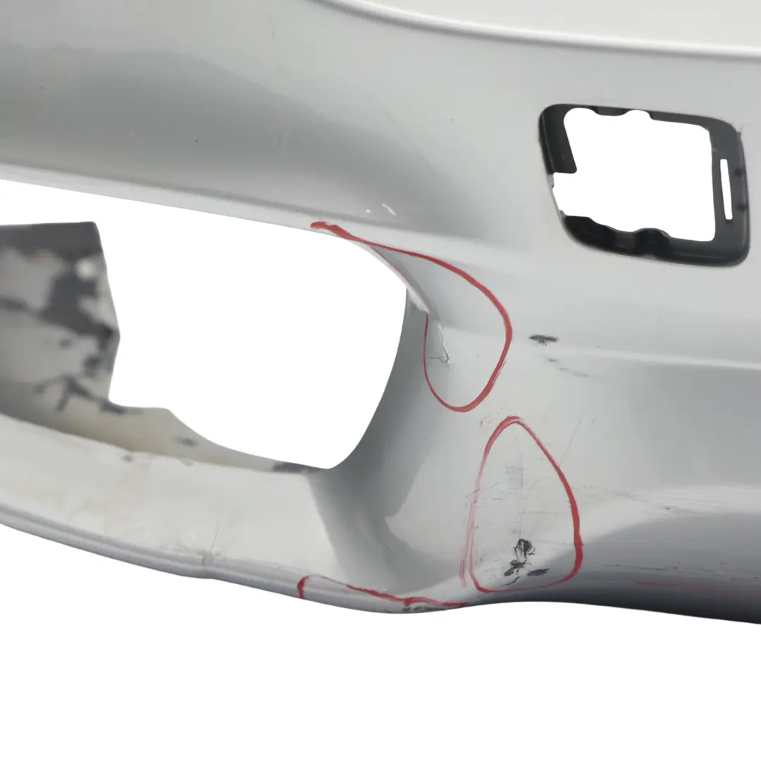 BMW X5 F15 Rear Bumper M Sport Trim Panel PDC Glacier Silver Metallic - A83 - SKU 8058060-GSB - Part number 8058060