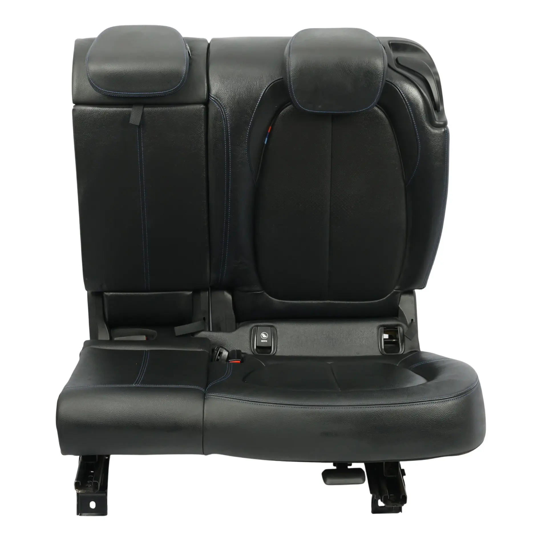 BMW F46 Gran Tourer Kanapa Tył Tylna Czarna Skóra Lewa 8063865