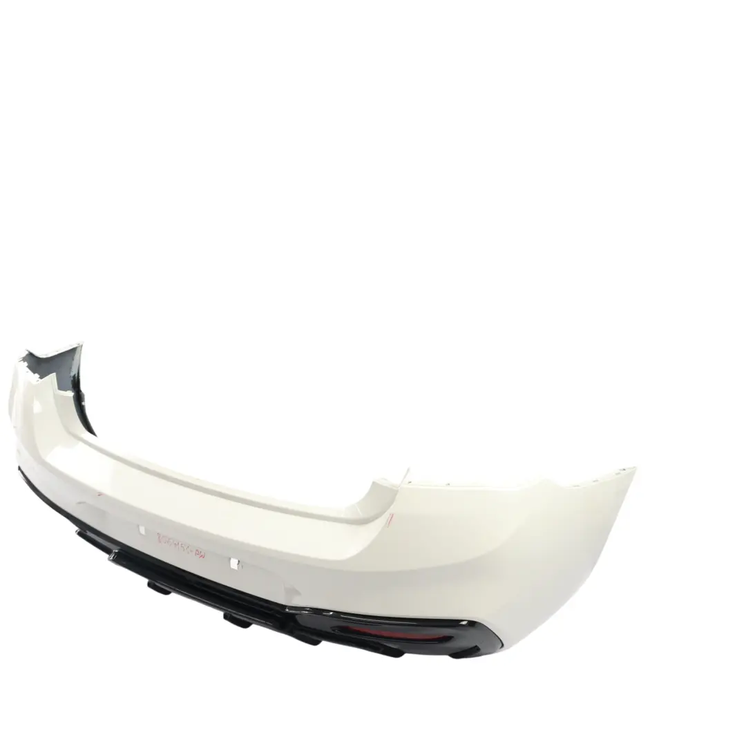 Bumper Trim Panel Alpine White to BMW F20 F21 LCI M Sport Rear with Part number 8064151 BMW F20 F21 LCI M Sport Rear Bumper Trim Panel Alpine White - SKU 8064151-AW - Part number 8064151