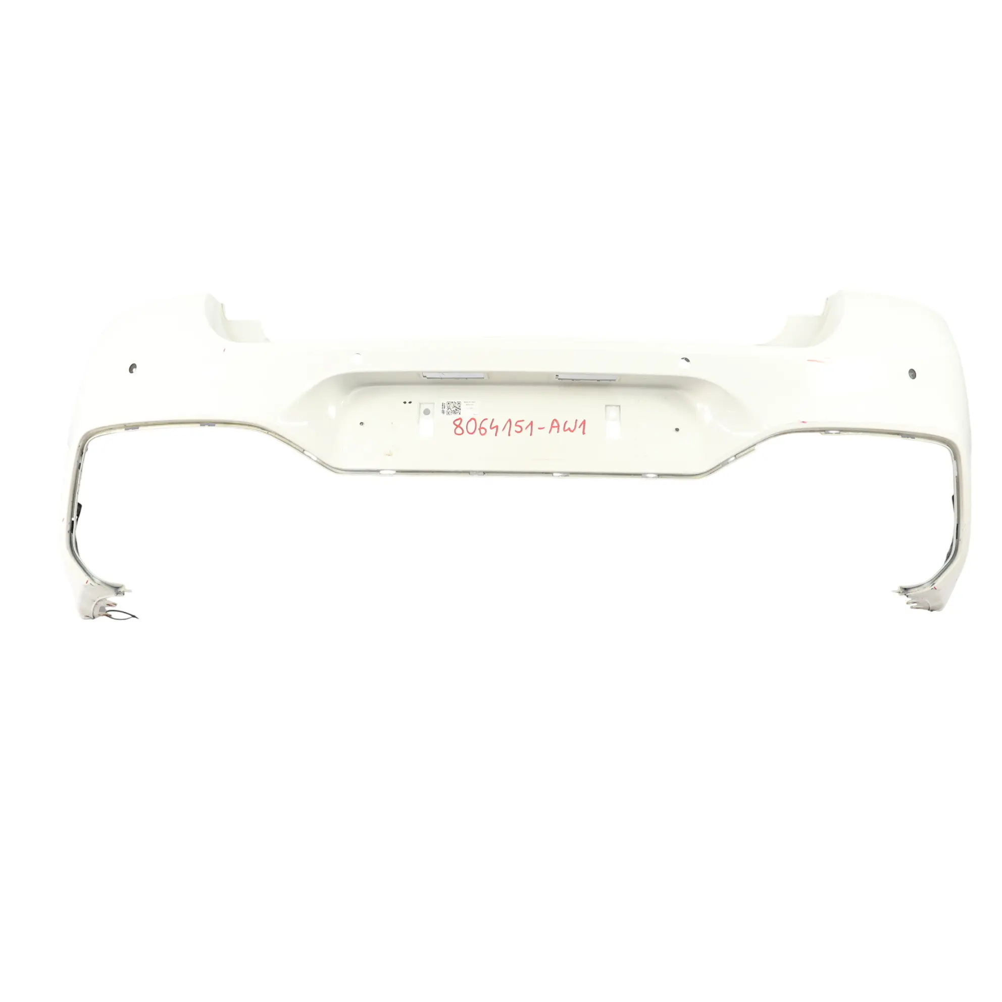 BMW 1 Series F20 F21 LCI 1 M Sport Rear Bumper Trim Panel Alpine White - 300