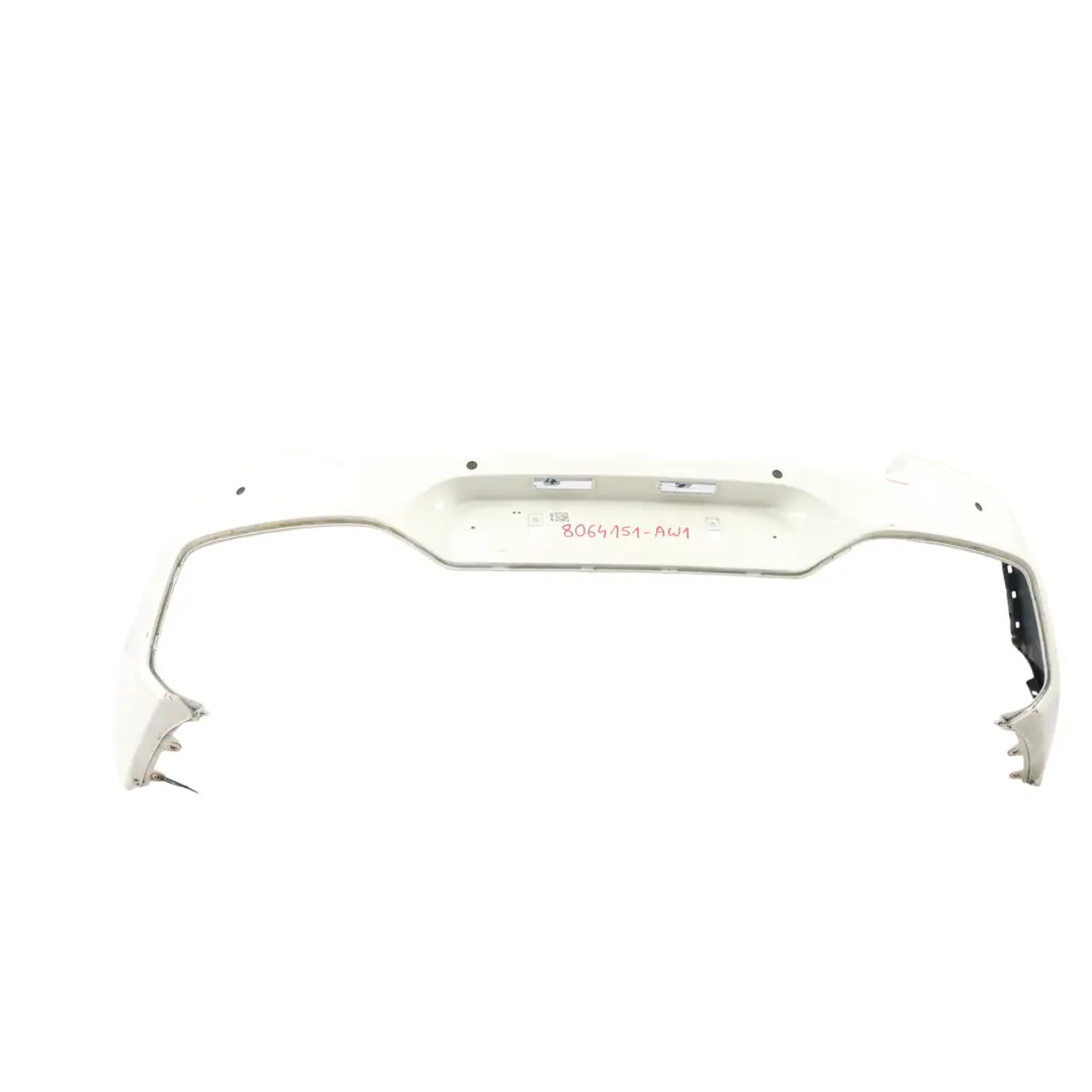 BMW Série 1 F20 F21 LCI 1 M Sport Pare-chocs arrière blanc alpin - 300 - SKU 8064151-AW1 - Numéro de pièce 8064151