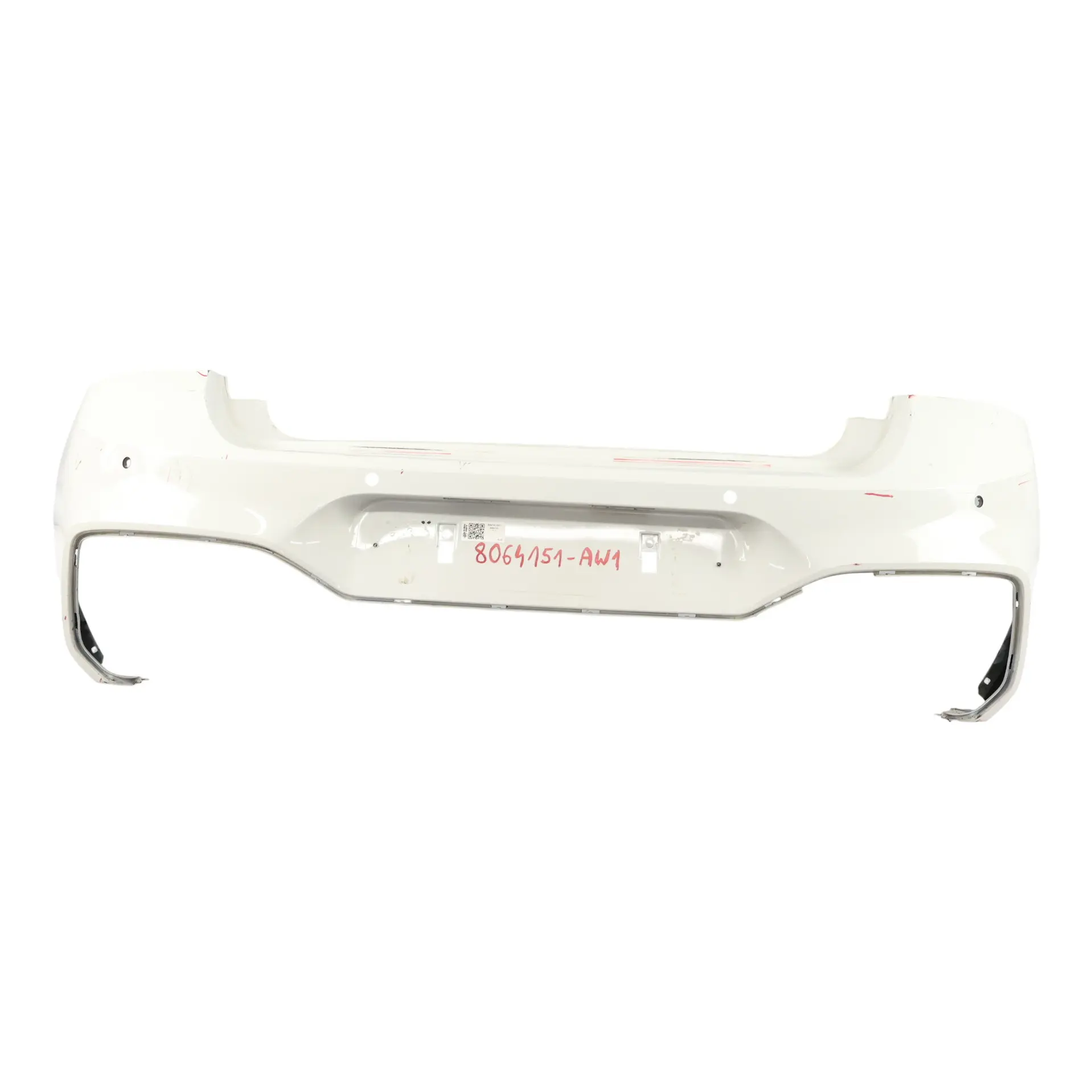 BMW 1 Series F20 F21 LCI 1 M Sport Rear Bumper Trim Panel Alpine White - 300