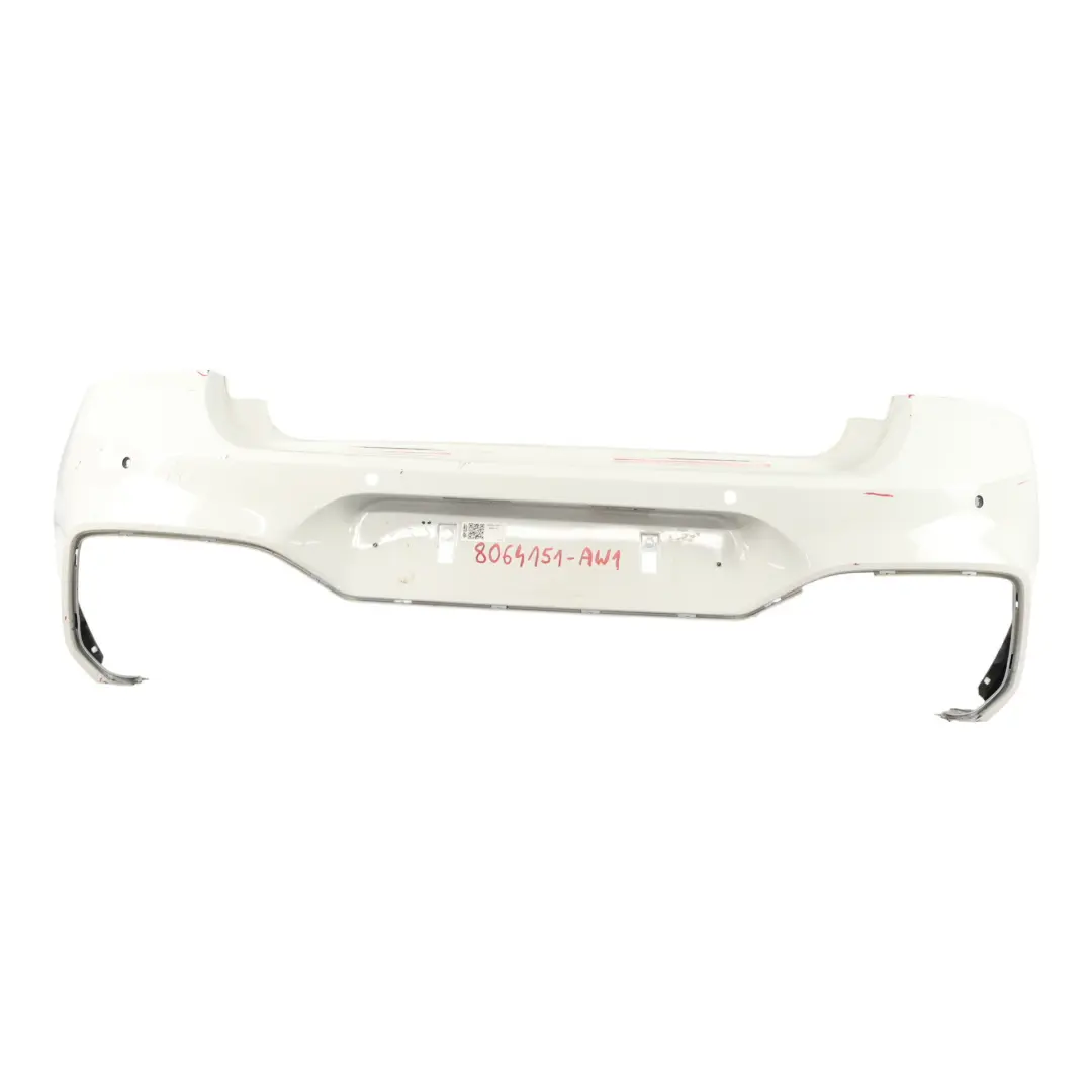 Bumper Trim Panel Alpine White - 300 to BMW F20 F21 LCI M Sport Rear with Part number 8064151 BMW F20 F21 LCI M Sport Rear Bumper Trim Panel Alpine White - 300 - SKU 8064151-AW1 - Part number 8064151