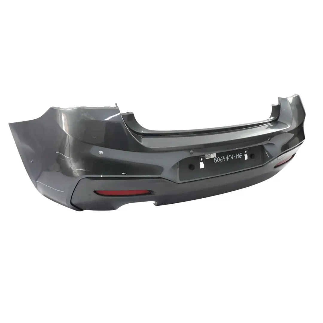 BMW F20 F21 LCI Tylny Zderzak M-Pakiet Mineralgrau Szary Metalik - B39 - SKU 8064151-MG - Numer Części 8064151