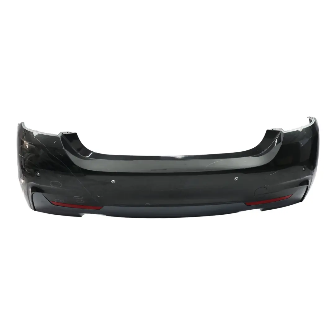 BMW F32 F33 Zderzak Tylny M-Pakiet PDC Black Sapphire Czarny Metalik - 475 - SKU 8073078-BS - Numer Części 8073078