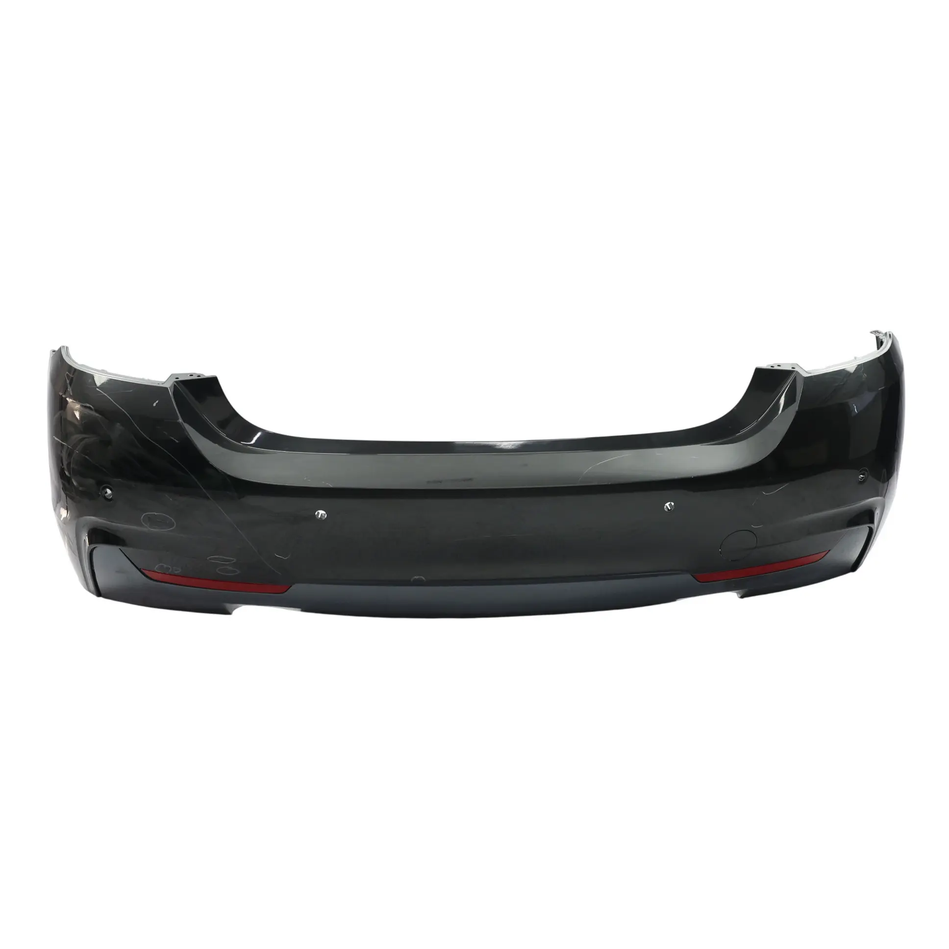 BMW F32 F33 Zderzak Tylny M-Pakiet PDC Black Sapphire Czarny Metalik - 475