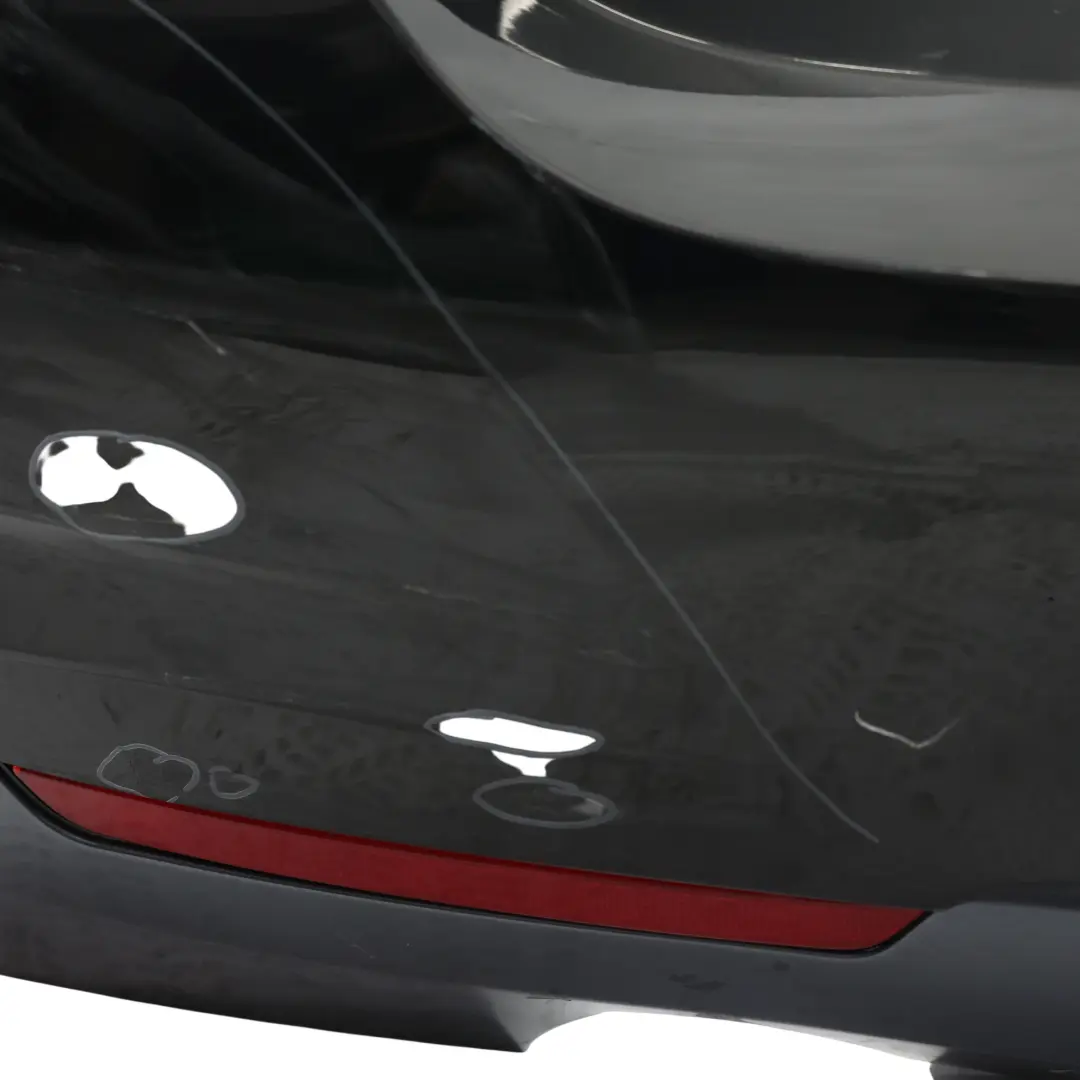 Bumper Trim Panel PDC Black Sapphire Metallic - 475 to BMW F32 F33 M Sport Rear with Part number 8073078 BMW F32 F33 M Sport Rear Bumper Trim Panel PDC Black Sapphire Metallic - 475 - SKU 8073078-BS - Part number 8073078