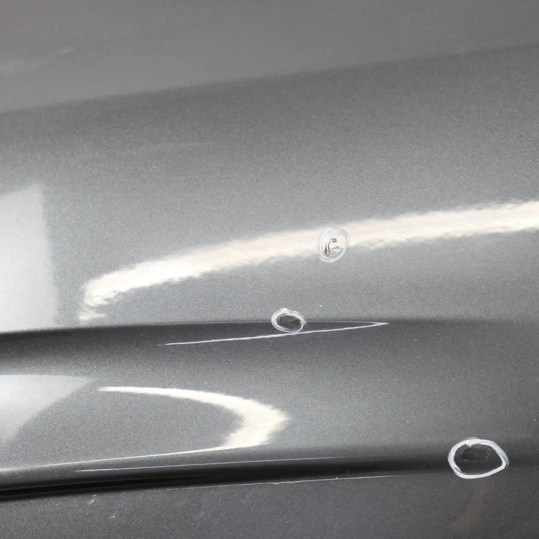 BMW F32 F33 M Sport Rear Bumper Trim Panel PDC Mineralgrau Grey Metallic - B39 - SKU 8073078-MG - Part number 8073078