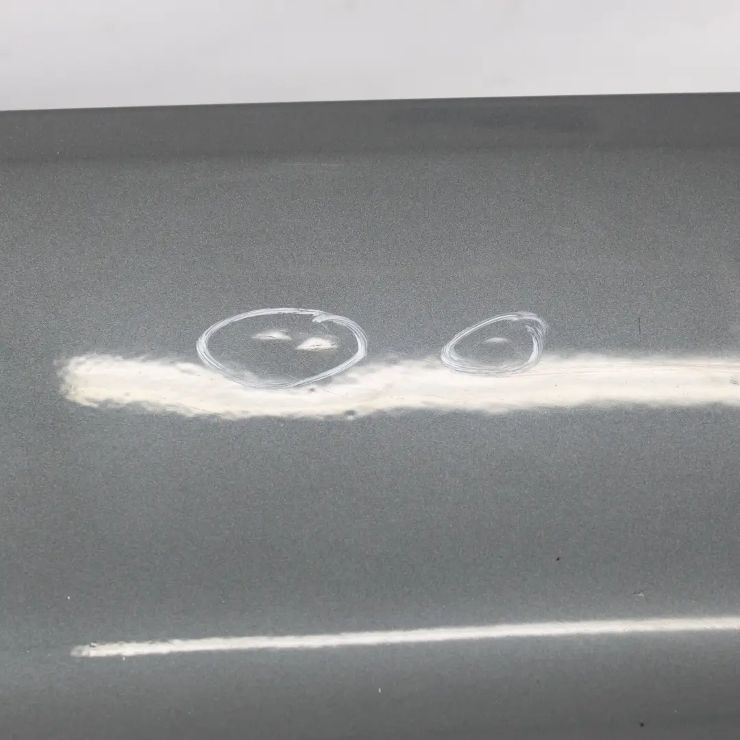 BMW F32 F33 M Sport Rear Bumper Trim Panel PDC Mineralgrau Grey Metallic - B39 - SKU 8073078-MG - Part number 8073078