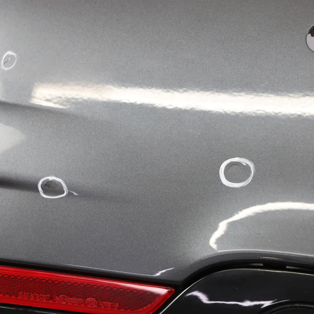 BMW F32 F33 M Sport Rear Bumper Trim Panel PDC Mineralgrau Grey Metallic - B39 - SKU 8073078-MG - Part number 8073078