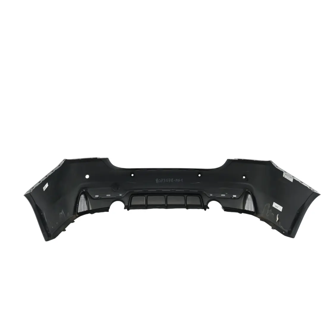 BMW F32 F33 M Sport Rear Bumper Trim Panel PDC Mineral Grau Metallic - B39 - SKU 8073078-MG1 - Part number 8073078