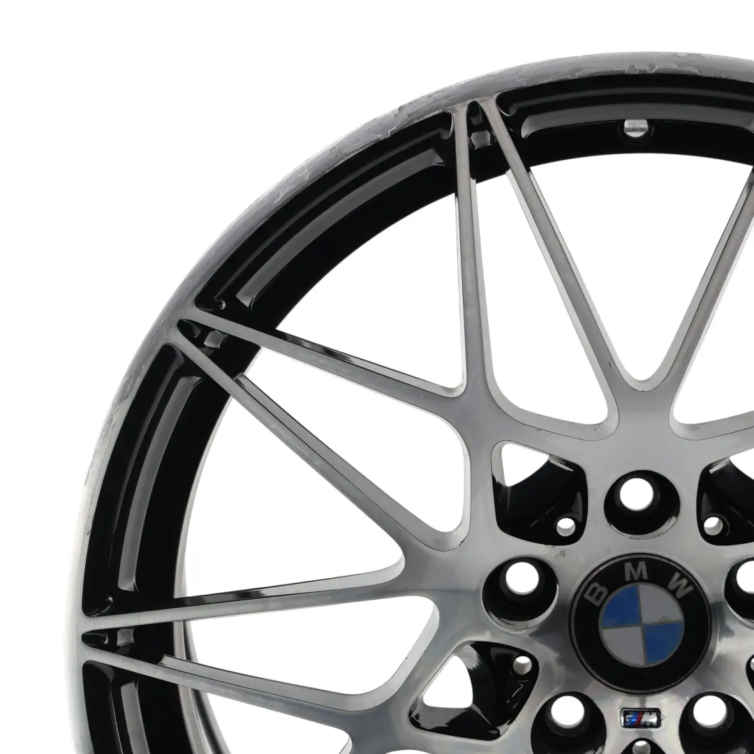 BMW F80 M3 F82 F83 M4 Rear Wheel Rim 20" 10J ET:29 M Star Spoke 666M - SKU 8090193-4 - Part number 8090193
