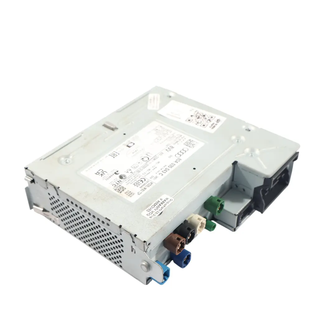 MMI Satellite Navigation Radio Head Unit Central Computer to Audi Q5 FY with Part number 80A035043C Audi Q5 FY MMI Satellite Navigation Radio Head Unit Central Computer - SKU 80A035043C - Part number 80A035043C