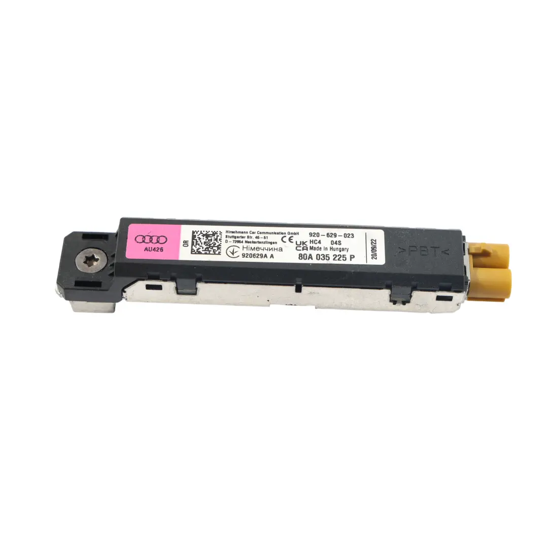 Module Amplificateur Antenne pour Audi Q5 FY à propos du numéro de pièce 80A035225P Audi Q5 FY Module Amplificateur Antenne - SKU 80A035225P - Numéro de pièce 80A035225P
