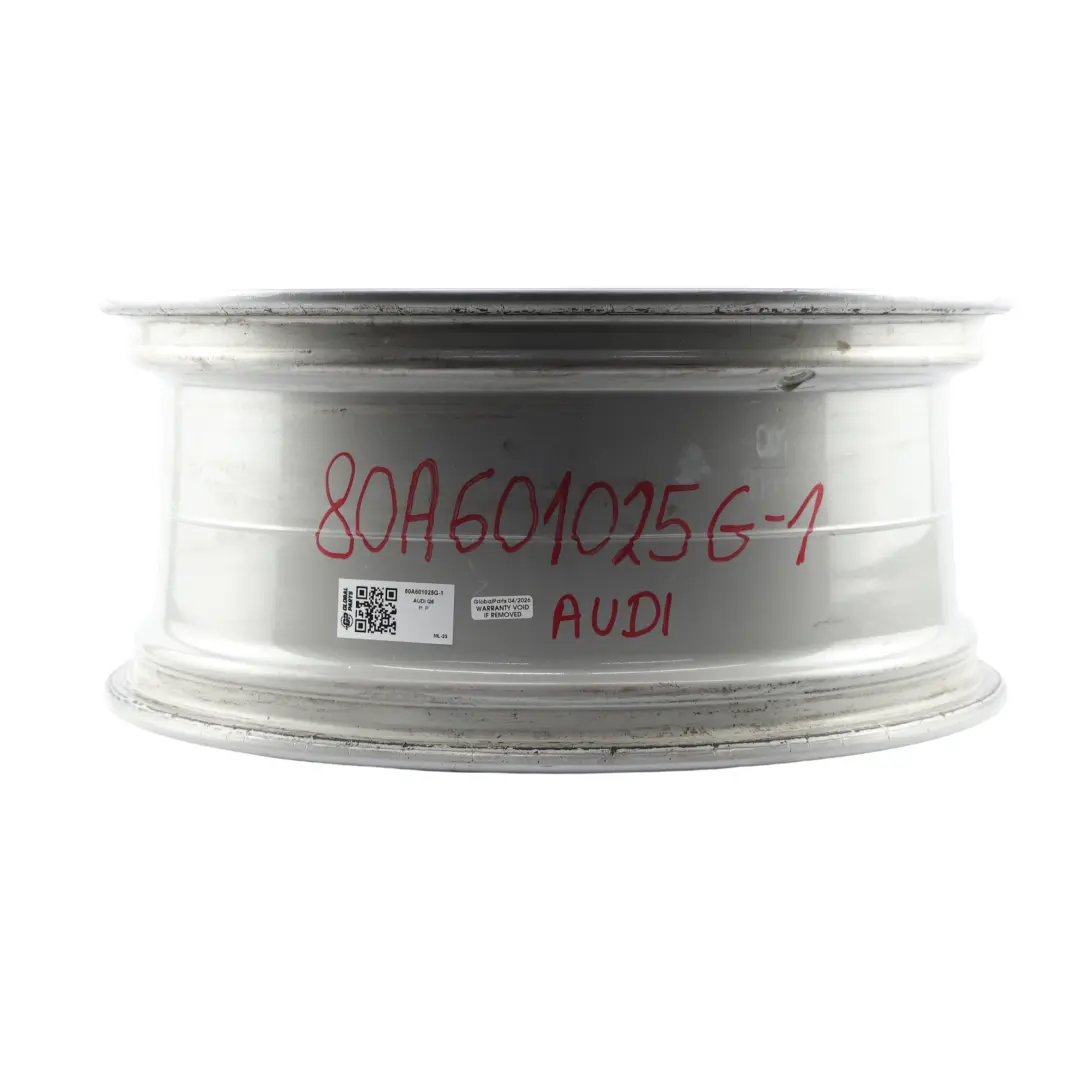 Audi Q5 FY S Line Silver Wheel Alloy Rim 19" 8J ET:39 Double Spoke - SKU 80A601025G-1 - Part number 80A601025G