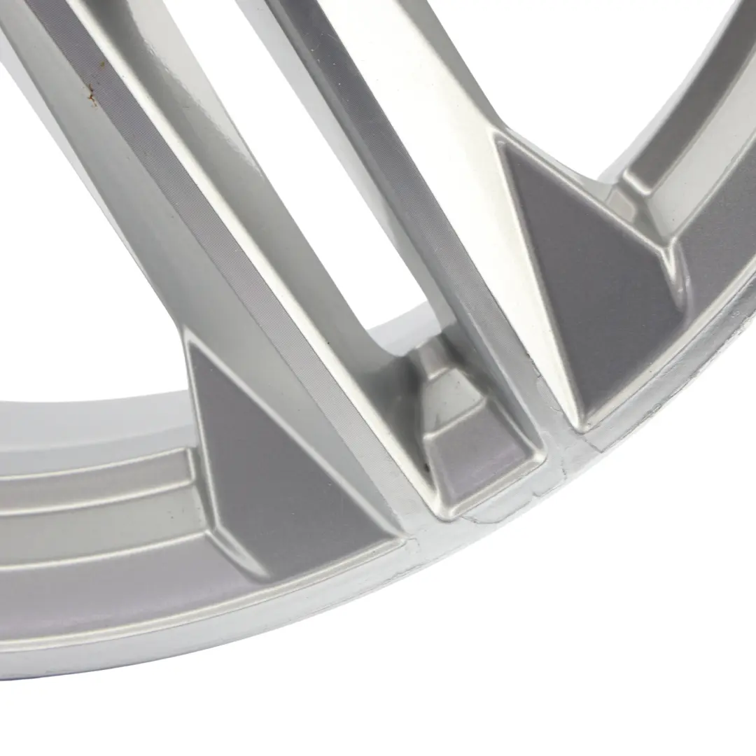 Audi Q5 FY S Line Silver Wheel Alloy Rim 19" 8J ET:39 Double Spoke - SKU 80A601025G-1 - Part number 80A601025G