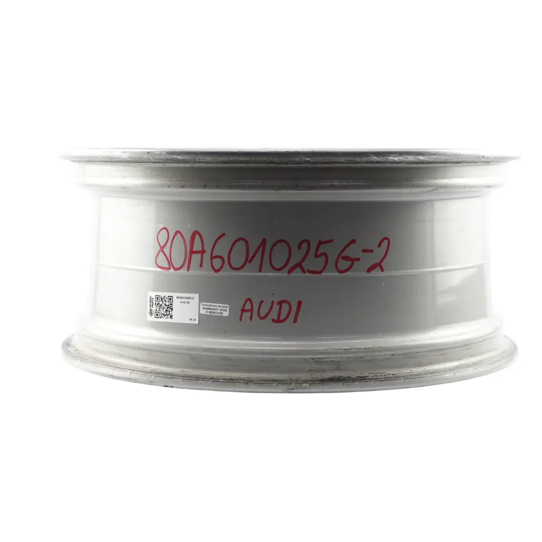 Alloy Rim 19" 8J ET:39 Double Spoke to Audi Q5 FY S Line Silver Wheel with Part number 80A601025G Audi Q5 FY S Line Silver Wheel Alloy Rim 19" 8J ET:39 Double Spoke - SKU 80A601025G-2 - Part number 80A601025G