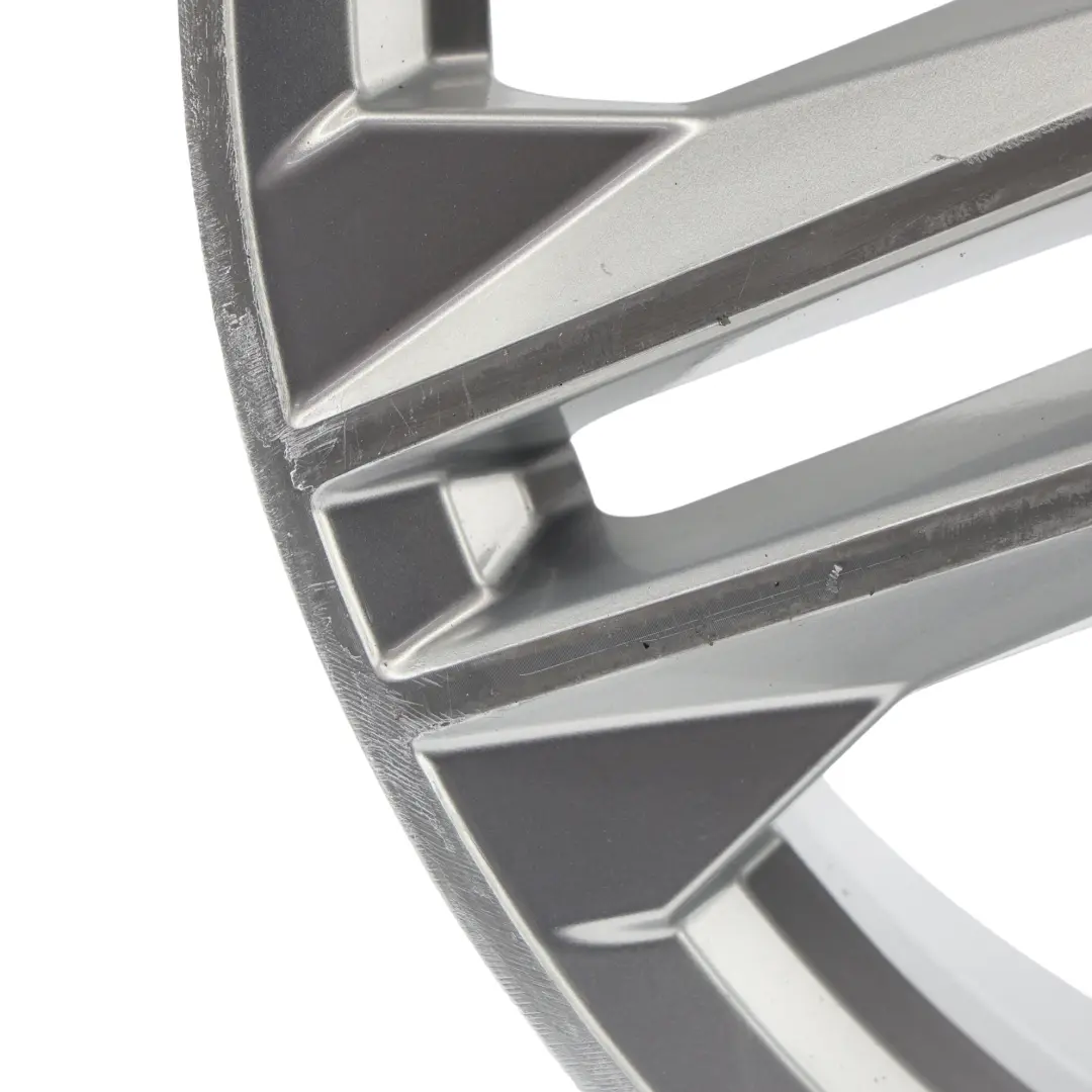 Alloy Rim 19" 8J ET:39 Double Spoke to Audi Q5 FY S Line Silver Wheel with Part number 80A601025G Audi Q5 FY S Line Silver Wheel Alloy Rim 19" 8J ET:39 Double Spoke - SKU 80A601025G-2 - Part number 80A601025G