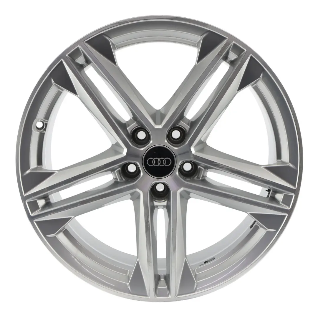 Alloy Rim 19" 8J ET:39 Double Spoke to Audi Q5 FY S Line Silver Wheel with Part number 80A601025G Audi Q5 FY S Line Silver Wheel Alloy Rim 19" 8J ET:39 Double Spoke - SKU 80A601025G-3 - Part number 80A601025G