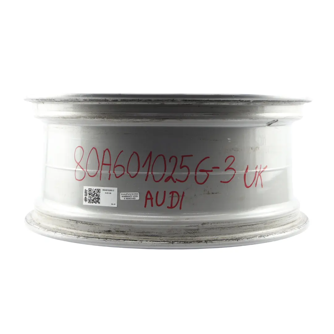 Audi Q5 FY S Line Silver Wheel Alloy Rim 19" 8J ET:39 Double Spoke - SKU 80A601025G-3 - Part number 80A601025G