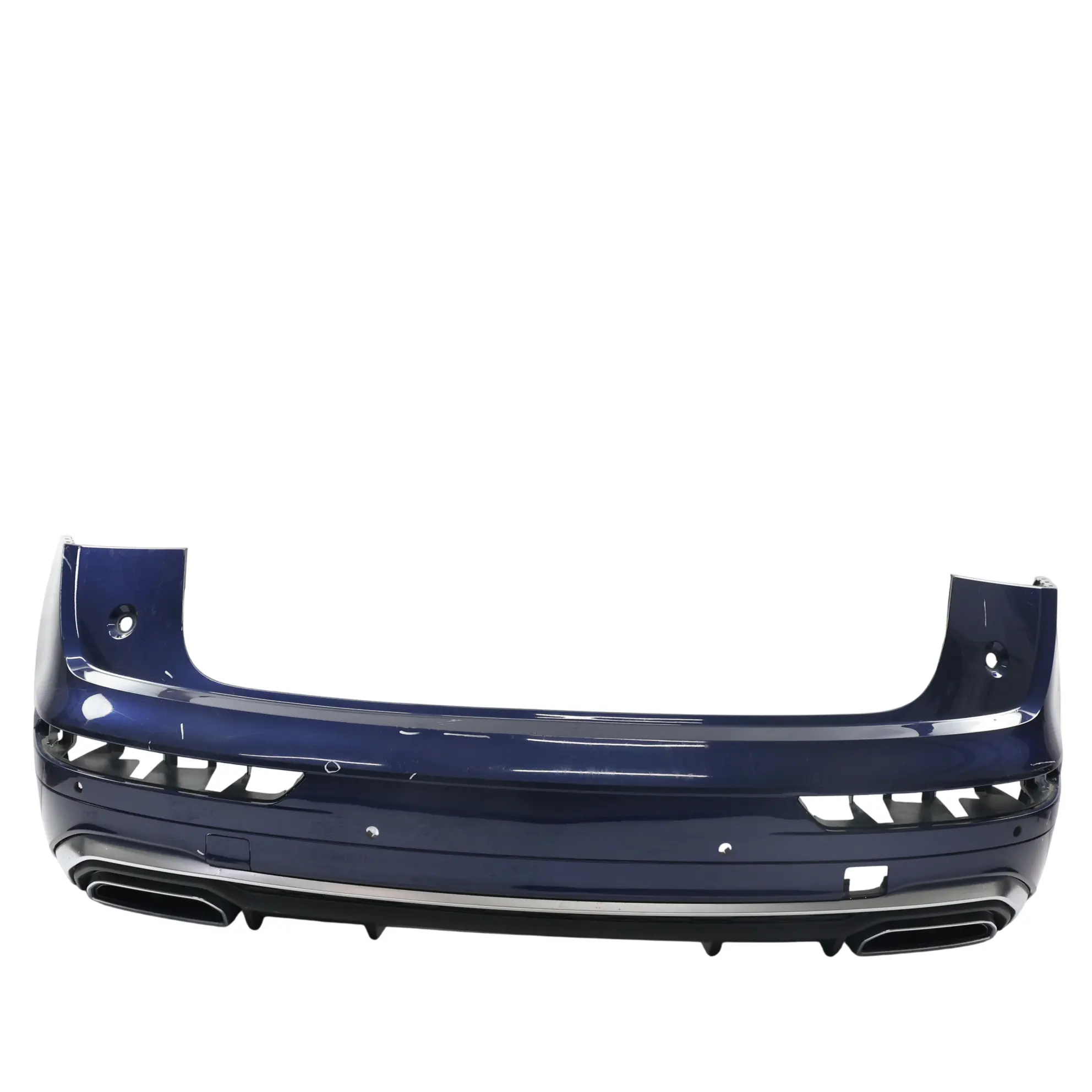 Audi SQ5 FY Rear Bumper Trim Panel Covering Navarra Blue Metallic - X5H