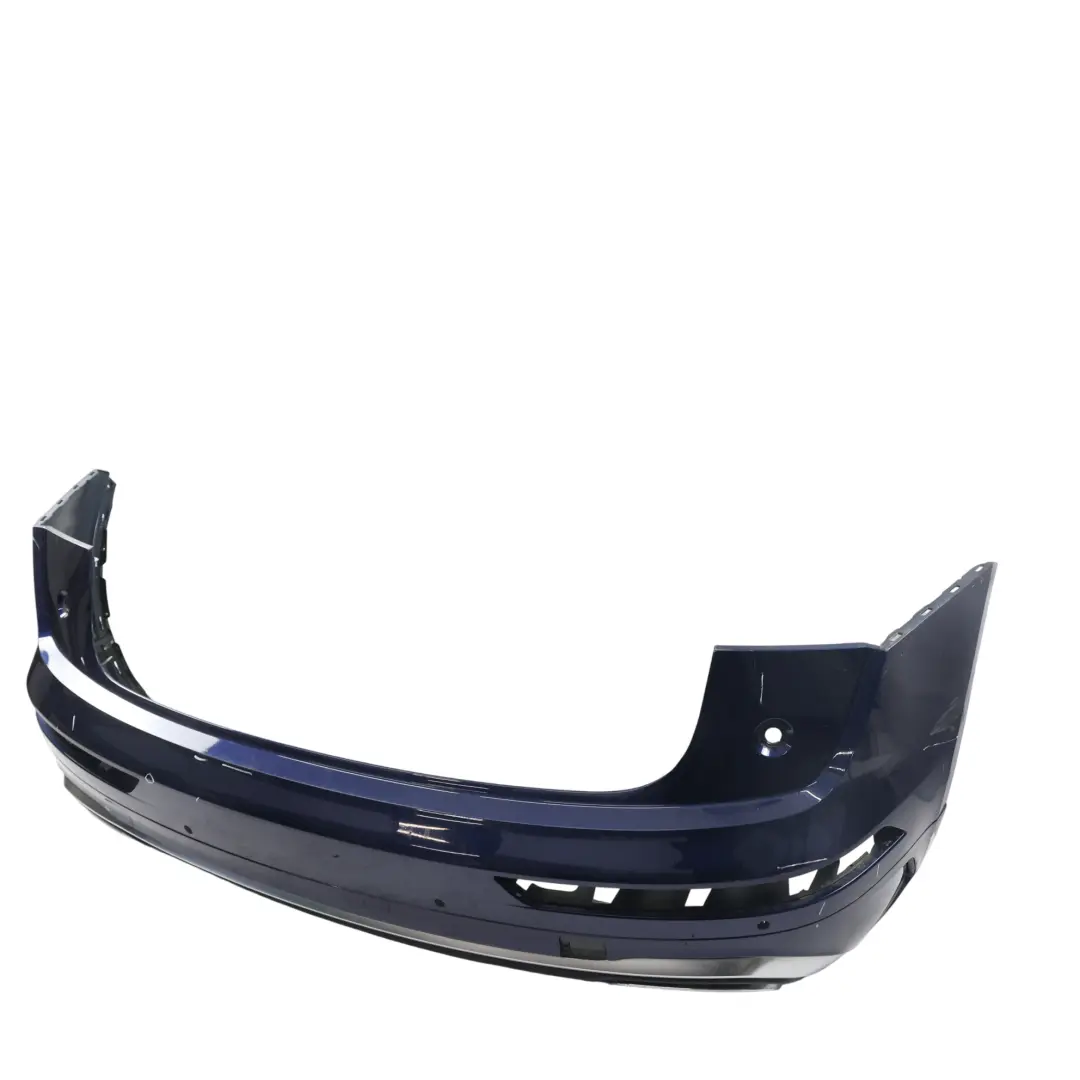 Audi SQ5 FY Rear Bumper Trim Panel Covering Navarra Blue Metallic - X5H - SKU 80A807067G-NAB - Part number 80A807067G
