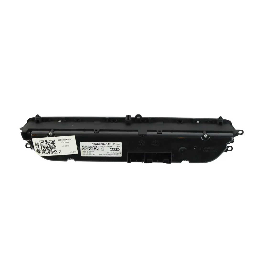 Audi Q5 FY Panel Control Calefacción Asiento Climatizador - SKU 80A820043AH - Número de pieza 80A820043AH