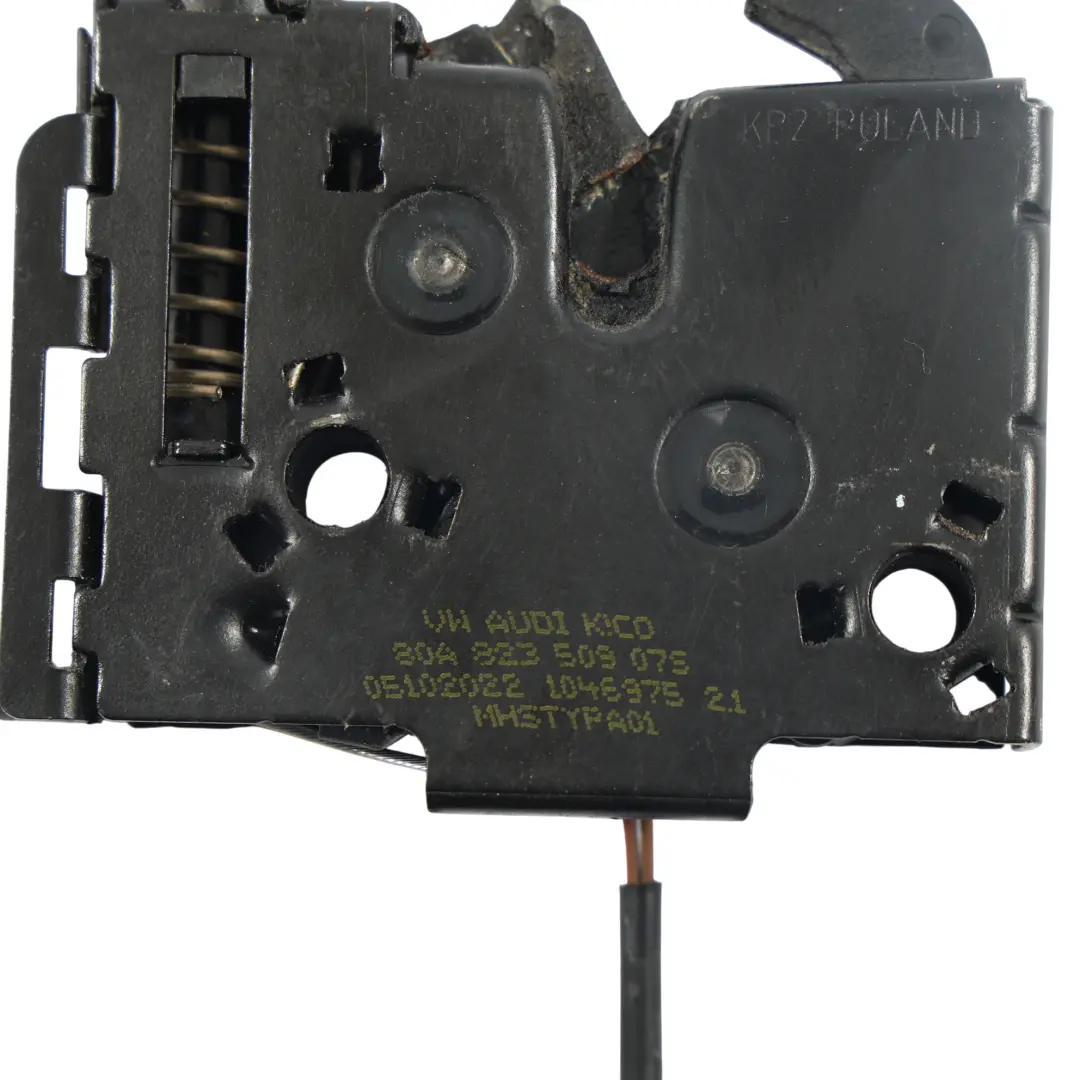 Cavo Serratura Chiusura Cofano Sinistro Destro per Audi Q5 FY con numero di parte 80A823509 Audi Q5 FY Cavo Serratura Chiusura Cofano Sinistro Destro - SKU 80A823509-1 - Numero di parte 80A823509