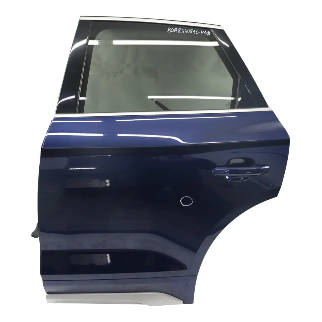 Türverkleidung Hinten Links Navarra Blau Metallic X5H für Audi Q5 FY mit Teilenummer 80A833051C Audi Q5 FY Türverkleidung Hinten Links Navarra Blau Metallic X5H - SKU 80A833051C-NAB - Teilenummer 80A833051C