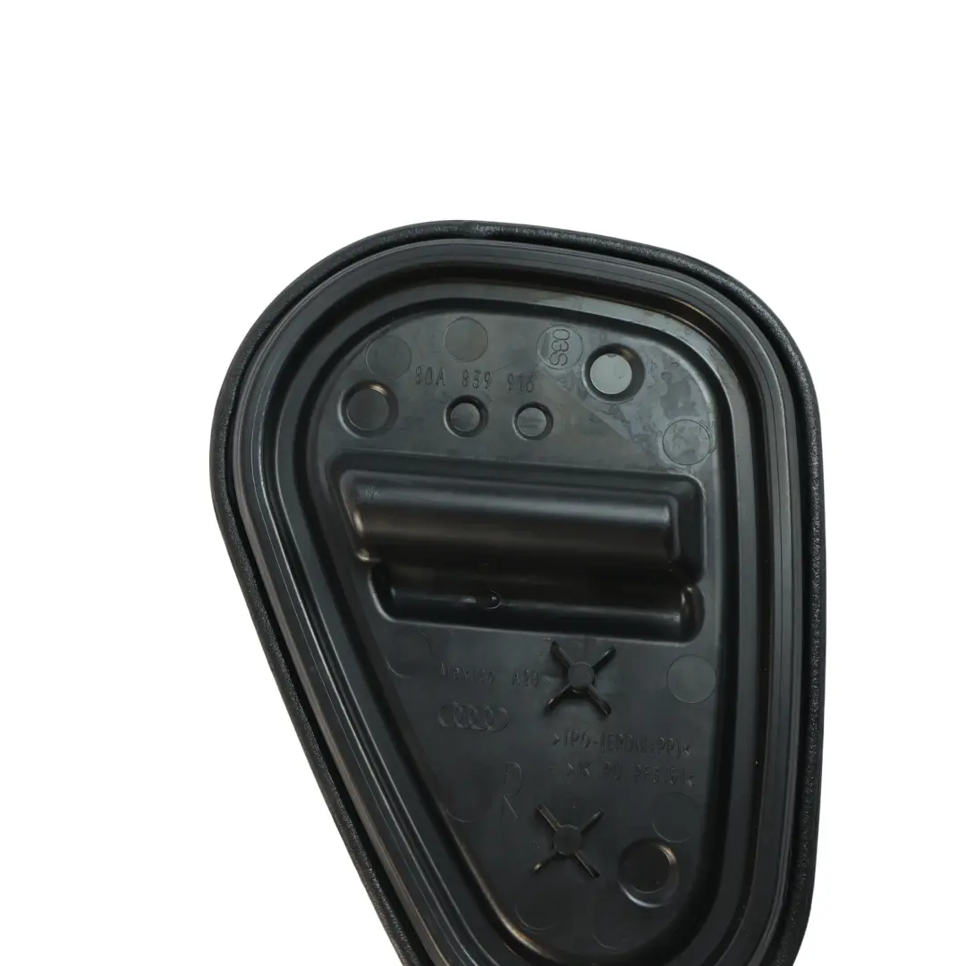 Cubierta Placa Cerradura Puerta Trasera Derecha para Audi Q5 FY con número de pieza 80A839916 Audi Q5 FY Cubierta Placa Cerradura Puerta Trasera Derecha - SKU 80A839916 - Número de pieza 80A839916