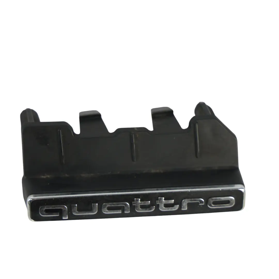 Audi Q5 FY Front Grill Badge Emblem Quattro Lettering - SKU 80A853736D - Part number 80A853736D