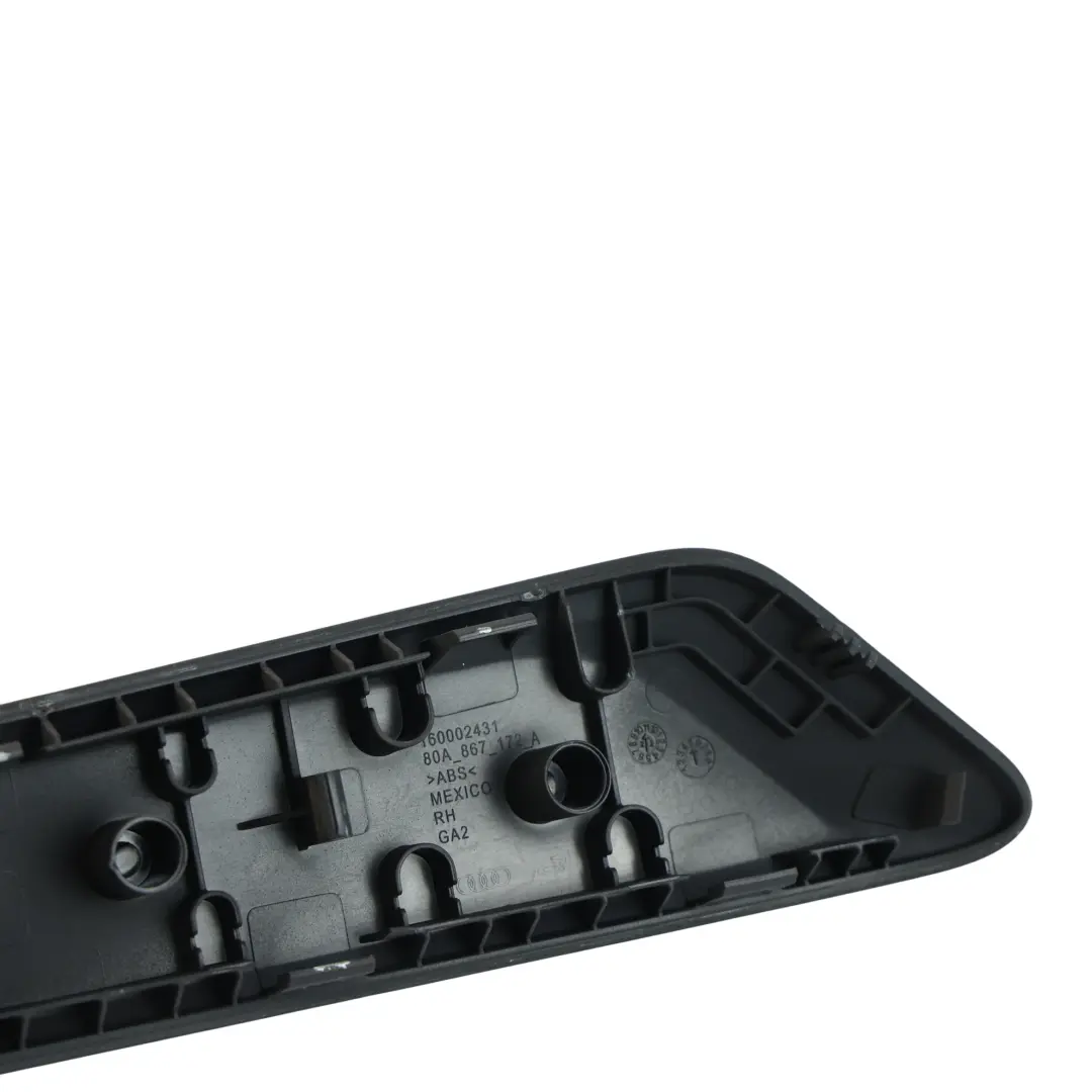 Audi Q5 FY Panneau Garniture Poignée Porte Avant Droite Noir - SKU 80A867172A - Numéro de pièce 80A867172A