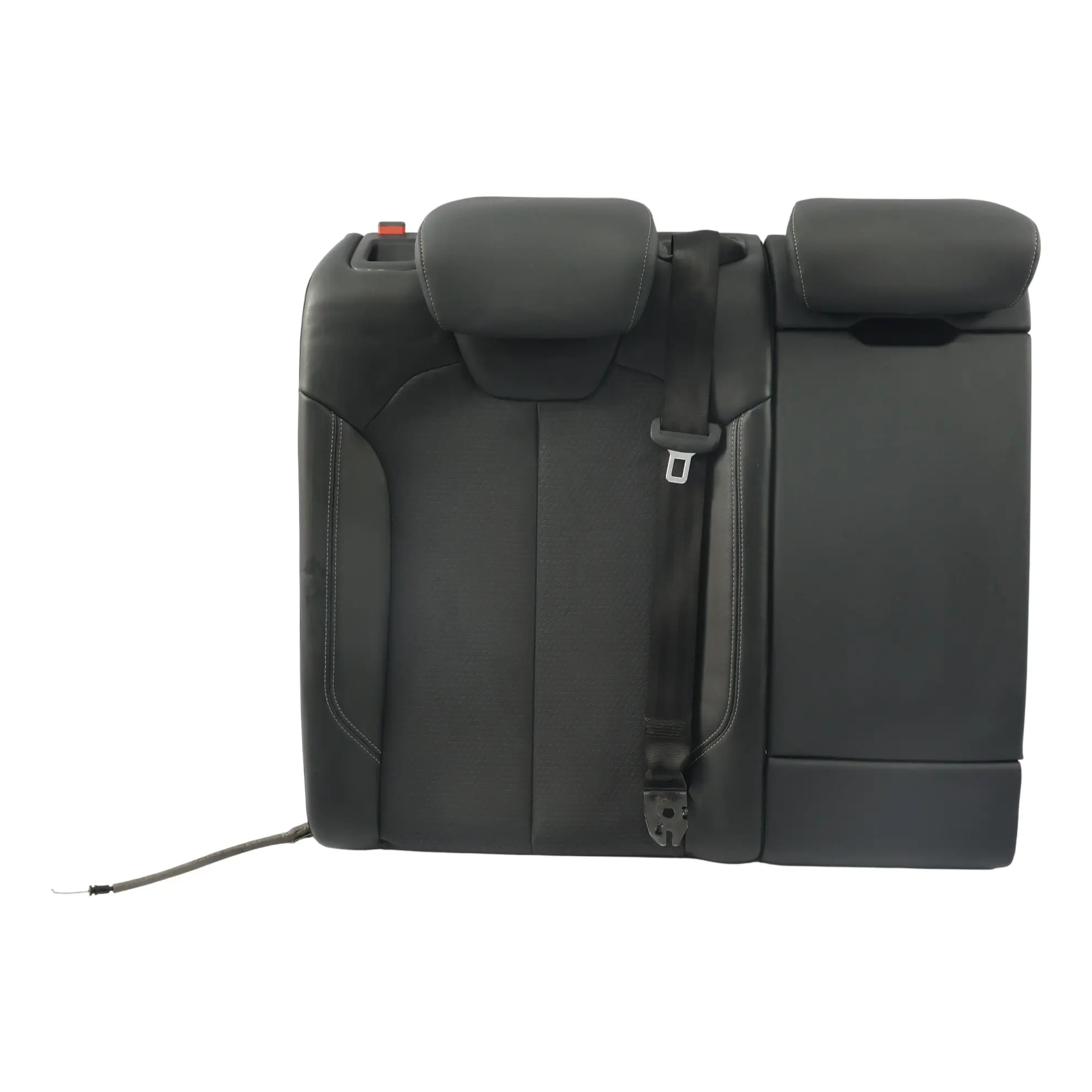 Audi Q5 FY Rear Right O/S Seat Backrest Half Dinamica Leather Black 80A885804T