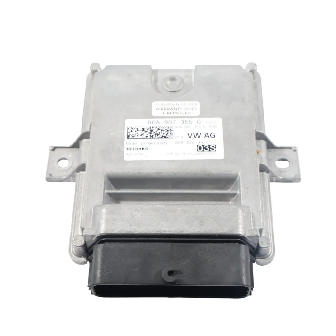 Moduł Sterownik AdBlue ECU 2.0 Diesel do Audi Q5 FY o numerze 80A907355G Audi Q5 FY Moduł Sterownik AdBlue ECU 2.0 Diesel - SKU 80A907355G - Numer Części 80A907355G