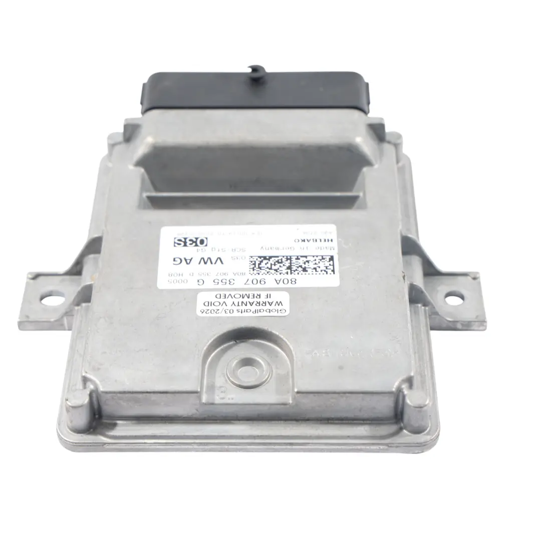 Audi Q5 FY AdBlue Steuergerät ECU Einheit 2.0 Diesel - SKU 80A907355G - Teilenummer 80A907355G