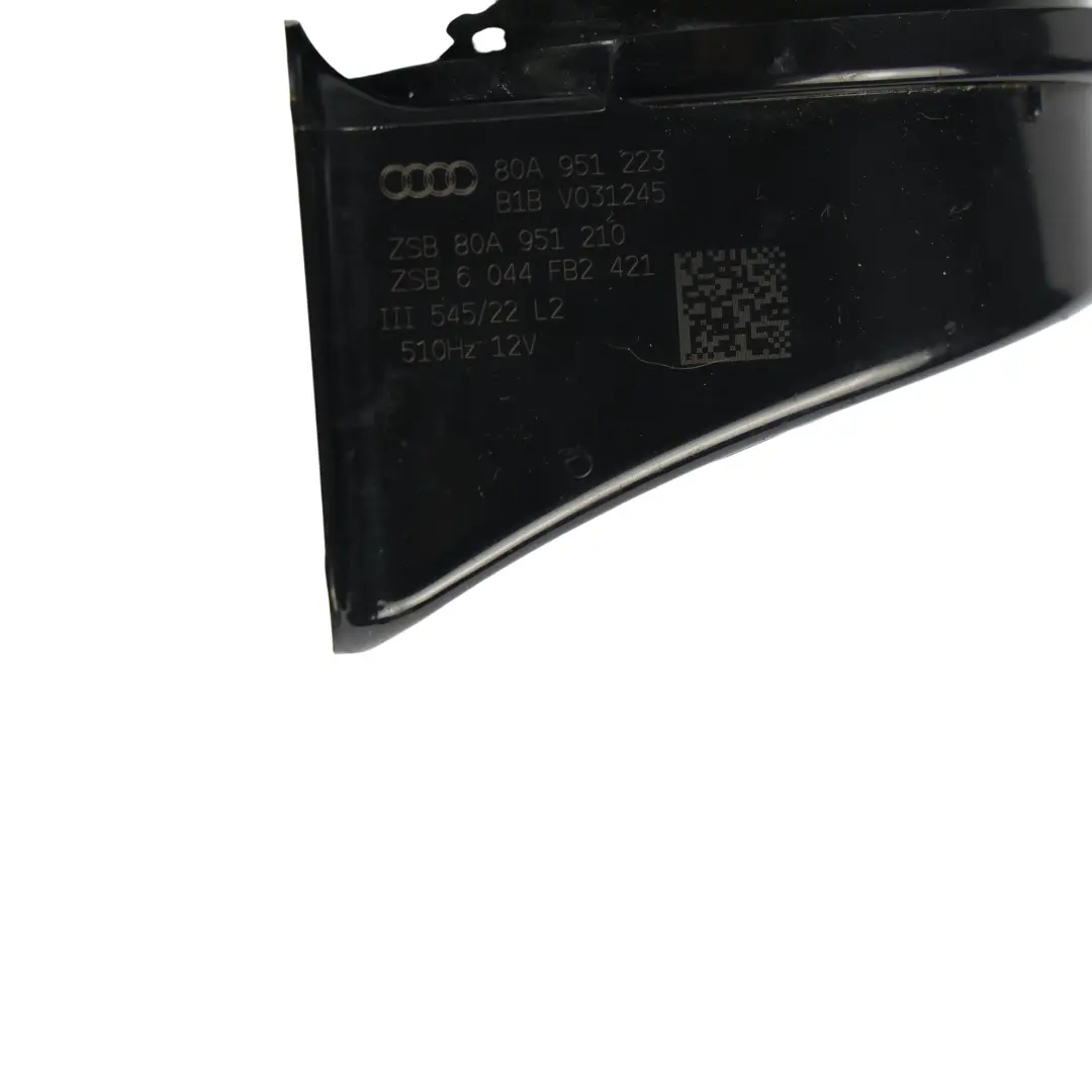 MK2 FY Bocina Tono Alto Señal Alarma Sirena para Audi Q5 con número de pieza 80A951223 Audi Q5 MK2 FY Bocina Tono Alto Señal Alarma Sirena - SKU 80A951223 - Número de pieza 80A951223