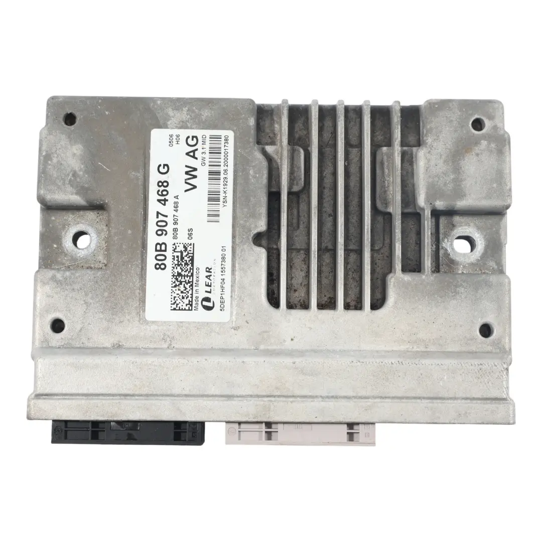 Audi A4 B9 A5 F5 Gateway Diagnose Schnittstelle Steuergerät ECU - SKU 80B907468G - Teilenummer 80B907468G