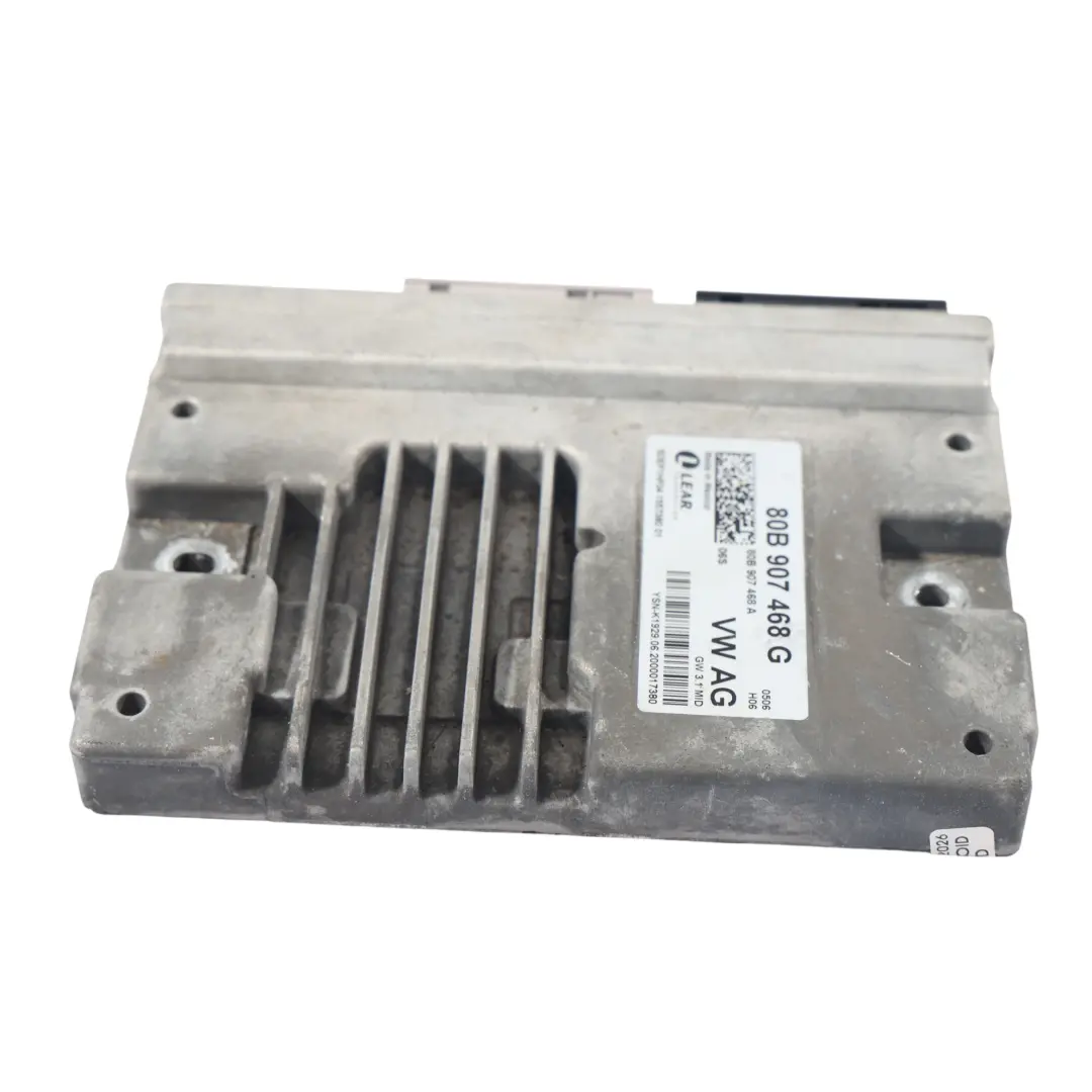 Audi A4 B9 A5 F5 Gateway Diagnose Schnittstelle Steuergerät ECU - SKU 80B907468G - Teilenummer 80B907468G