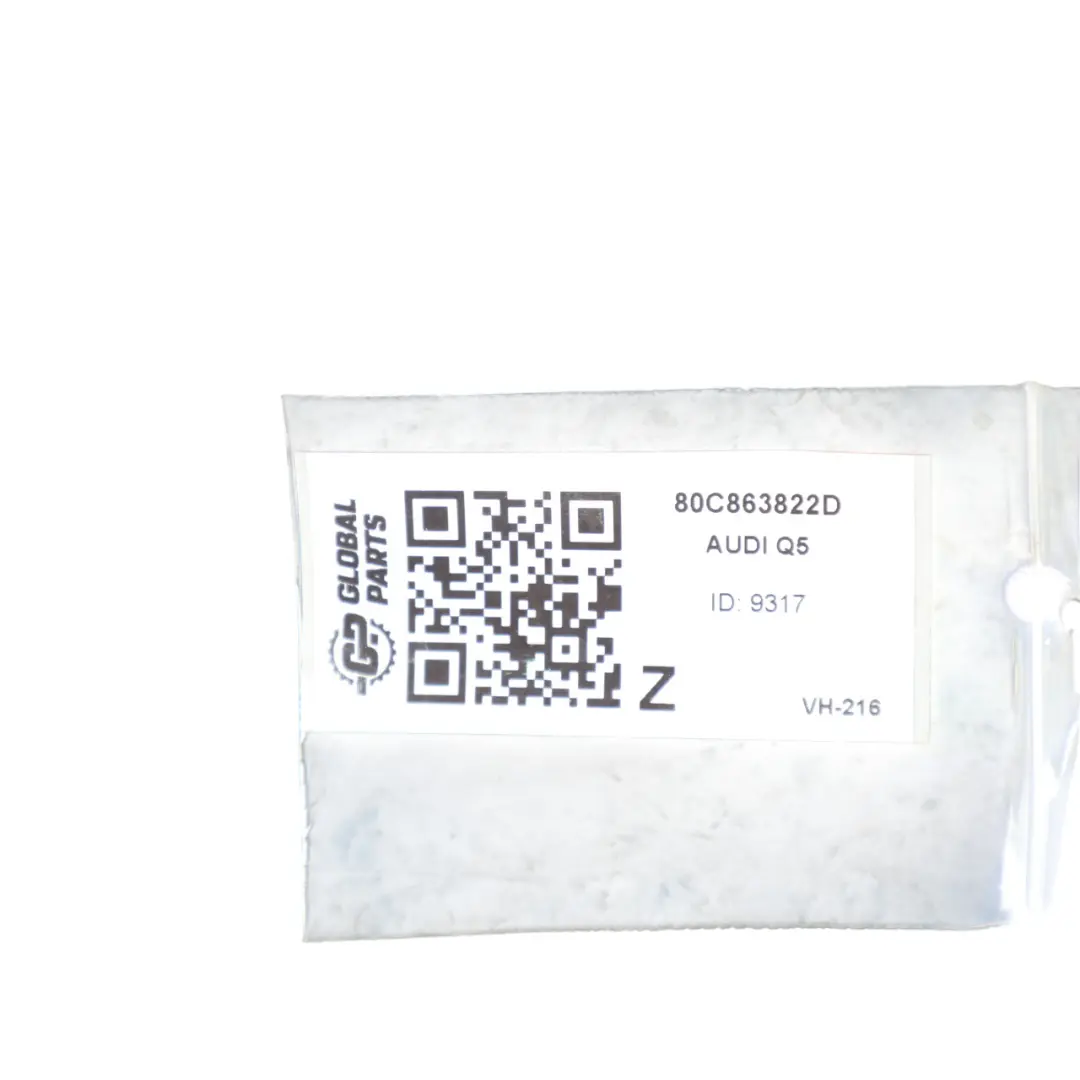 Undertray Protective Cover Panel Insulation to Audi Q5 FY Engine with Part number 80C863822D Audi Q5 FY Engine Undertray Protective Cover Panel Insulation - SKU RHD-80C863822D - Part number 80C863822D