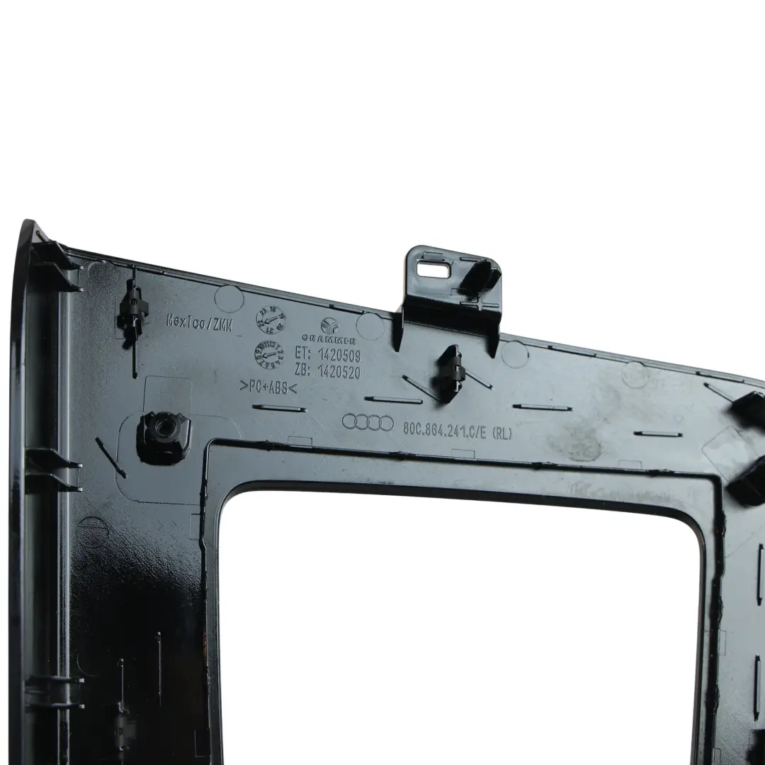 Audi Q5 FY Copertura Trim Console Centrale Leva Cambio Nero Lucido - SKU RHD-80C864241E - Numero di parte 80C864241E