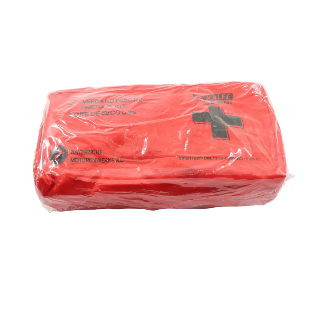 BMW E36 E46 E61 E91 Trousse Premiers Secours Urgence Médicale Rouge - SKU 8163269 - Numéro de pièce 8163269