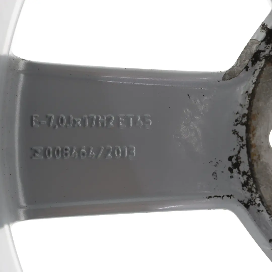 Cerchio In Lega Argento 17" ET:45 7J per Audi Q2 GA con numero di parte 81A601025B Audi Q2 GA Cerchio In Lega Argento 17" ET:45 7J - SKU 81A601025B-2 - Numero di parte 81A601025B