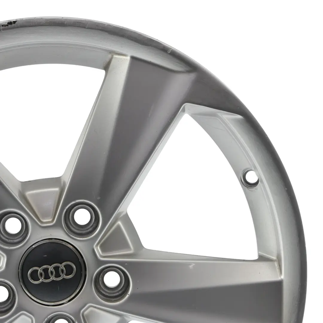 Rim Alloy Silver 17" ET:45 7J to Audi Q2 GA Wheel with Part number 81A601025B Audi Q2 GA Wheel Rim Alloy Silver 17" ET:45 7J - SKU 81A601025B-2 - Part number 81A601025B