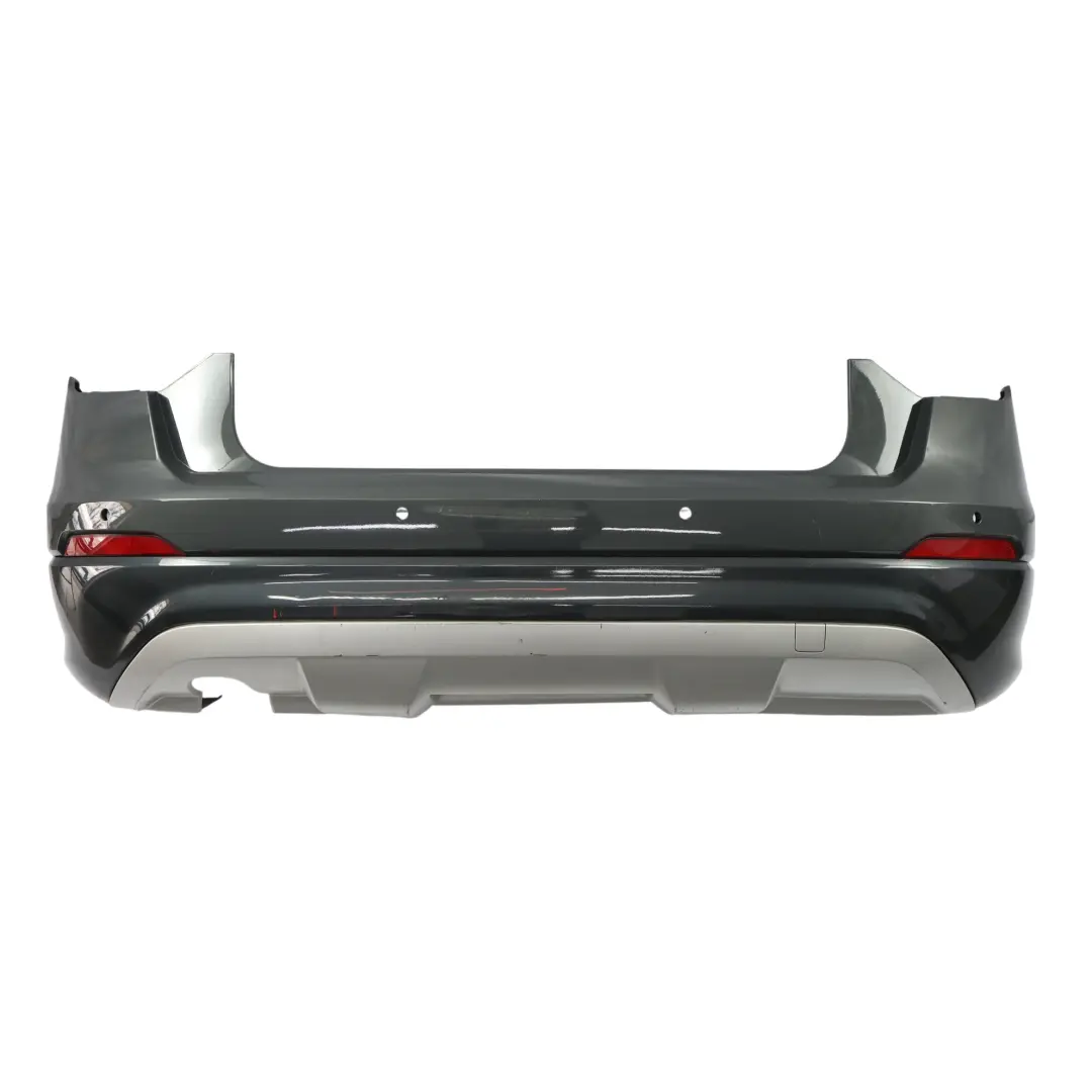 Audi Q2 GA Rear Bumper Trim Panel Covering Nano Grey Metallic - X7M - SKU 81A807067A-NGR - Part number 81A807067A