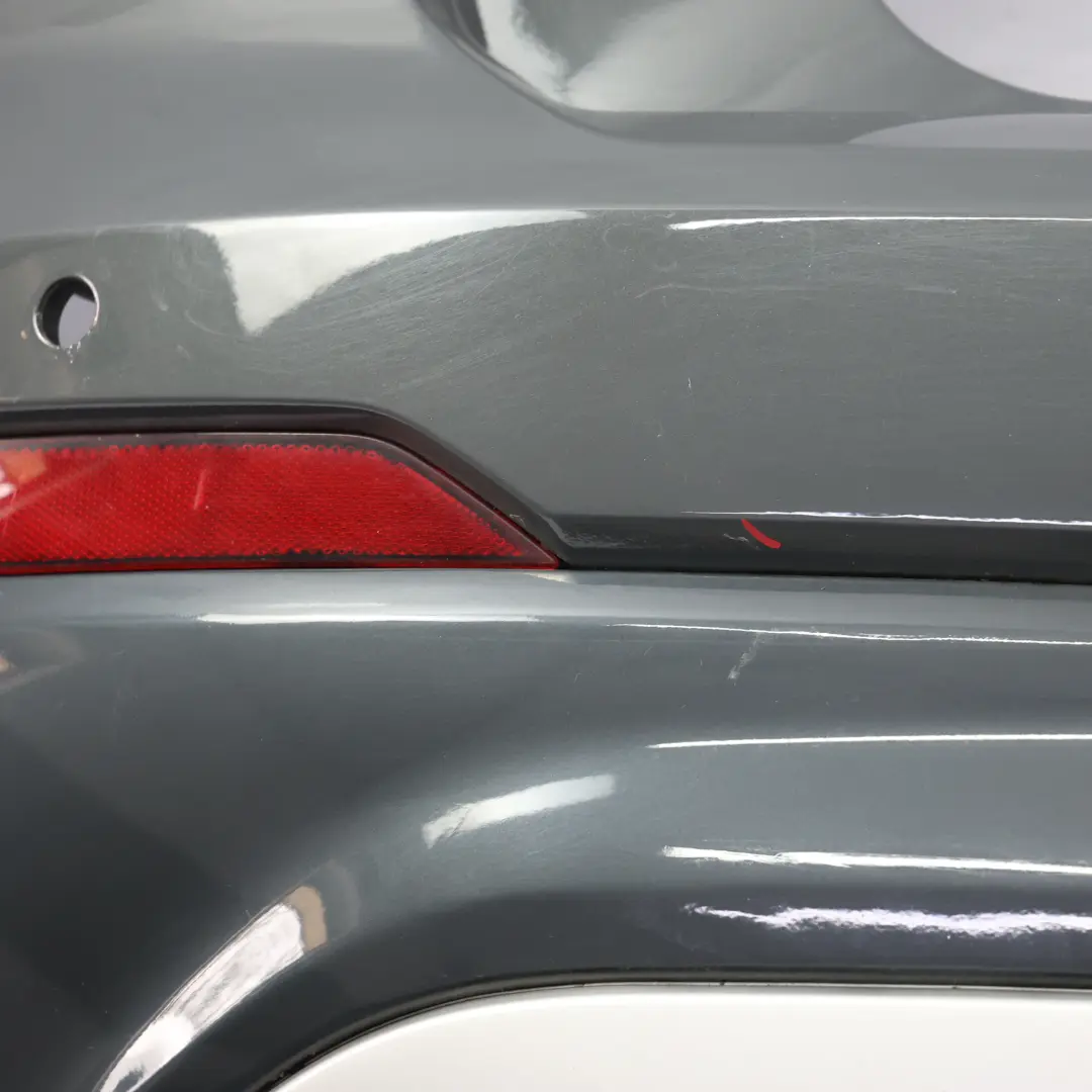 Audi Q2 GA Rear Bumper Trim Panel Covering Nano Grey Metallic - X7M - SKU 81A807067A-NGR - Part number 81A807067A