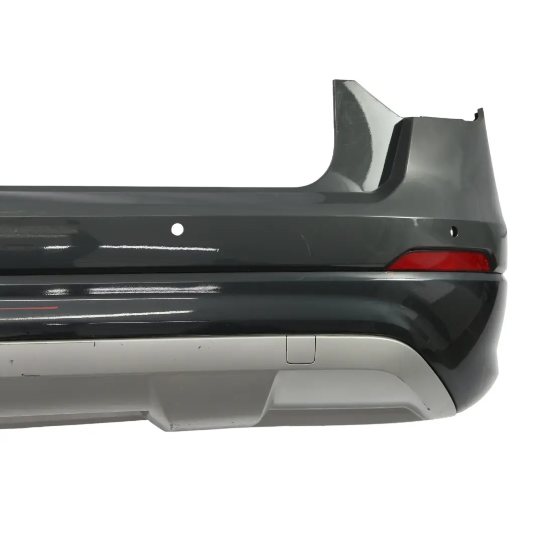 Bumper Trim Panel Covering Nano Grey Metallic - X7M to Audi Q2 GA Rear with Part number 81A807067A Audi Q2 GA Rear Bumper Trim Panel Covering Nano Grey Metallic - X7M - SKU 81A807067A-NGR - Part number 81A807067A